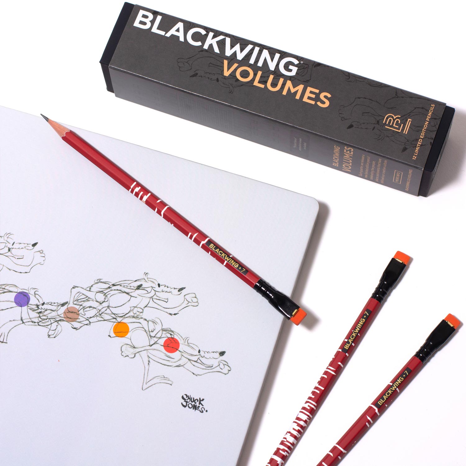 PALOMINO BLACKWING VOLUMES 7 パロミノ ブラックウィング ボリューム 7 鉛筆 エンピツ えんぴつ 2B 大人 12本  おしゃれ 日本製 手帳 筆記具 | ハイタイド公式ショップ HIGHTIDE