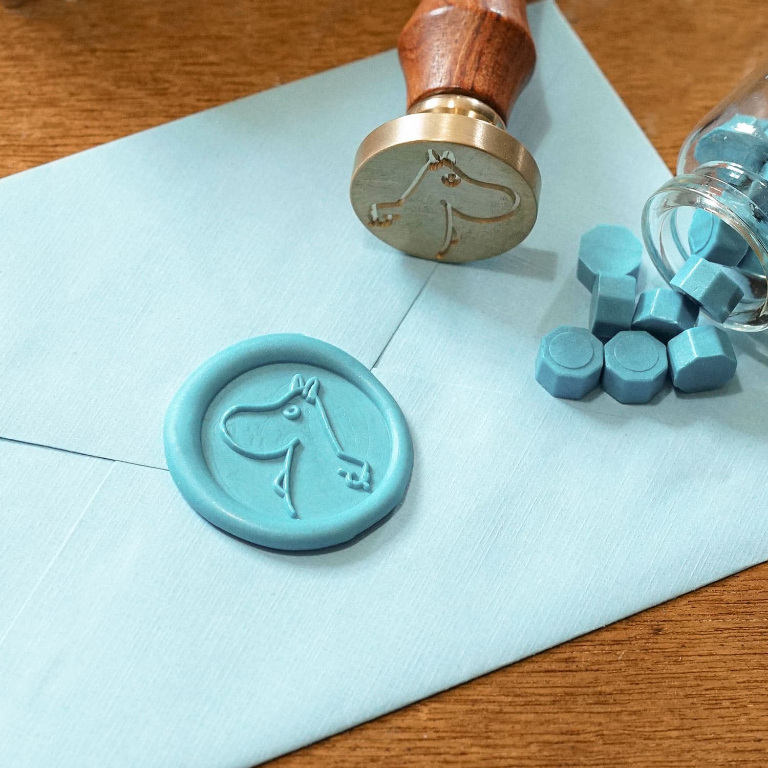 HIGHTIDE x Moomin Sealing Stamp Set - Moomintroll