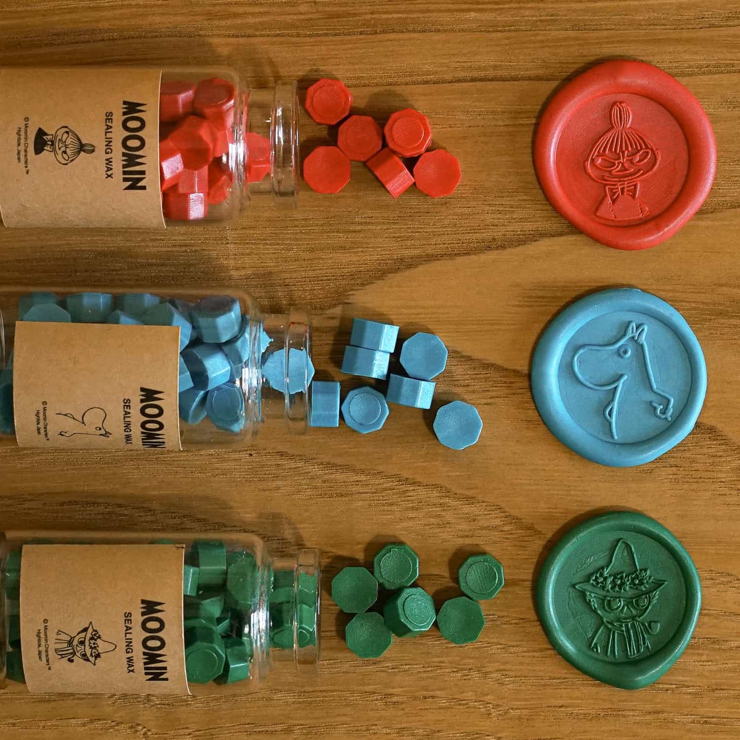 HIGHTIDE x Moomin Sealing Stamp Set - Little My