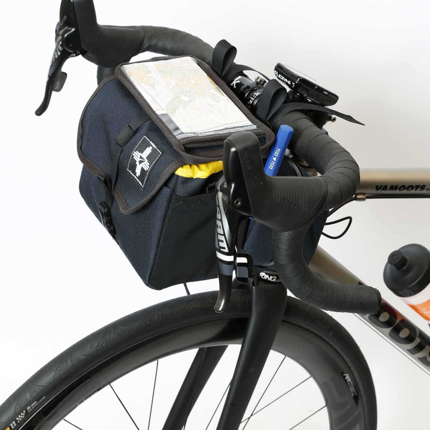 PAPERSKY Bike'n Hike Front Bag ペーパースカイ バイクンハイク フロントバッグ フロントバッグ スマホ バイクパッキング サイクルバッグ ショルダーバッグ ロードバイク クロスバイク 自転車バッグ アクセサリー ツーリング サイクリング画像