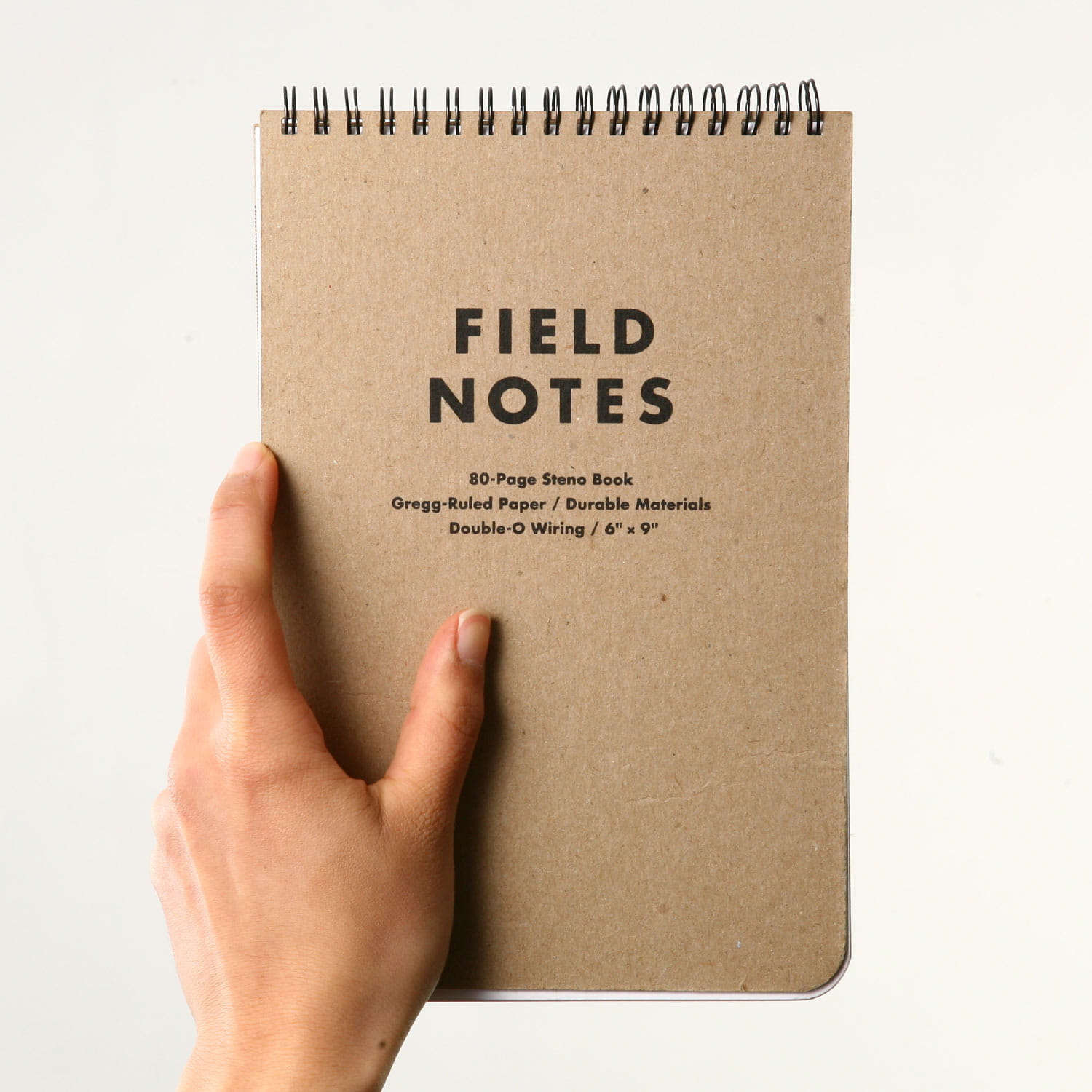 【楽天市場】FIELD NOTES フィールドノート ステノパッド STENO PAD リングノート ダブルリング 縦開き 縦型 横罫 罫線