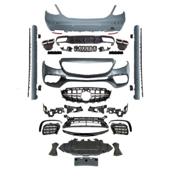 W213 前期 E63仕様 BODY KIT ボディキット ボディーキット（フロント/サイド/リア/リアディフュザー/マフラーカッター）メルセデスベンツ 社外品｜ＲＩＴＺ　ＭＡＫＩＮＧ 107,250円