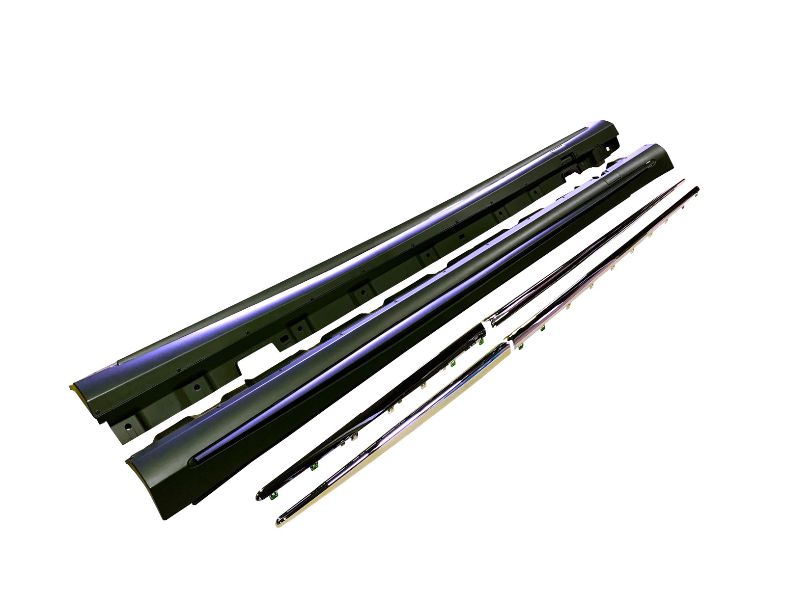 W222 後期 前期 S63/S65仕様 サイドスカート ロング 未塗装 メルセデスベンツ 社外品 W222S63-18