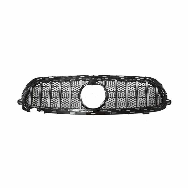 MercedesBenz W213 後期 パナメリカーナ GTグリル フロントグリル メルセデスベンツ ブラック/クローム 社外品 /AMG-LINE用/カメラ無
