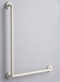 TOTO L型室内装飾赤ちょうちん セーフティ手合いTS134GLCY6S [ 横400mm×高さ600mm×前出65粍 ] 手摺り