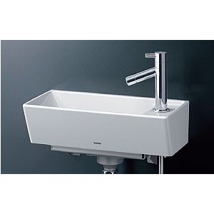 【送料無料】TOTO　壁掛手洗器（角形） 壁給水・壁排水 LSH50AP | 広瀬トータルサービス