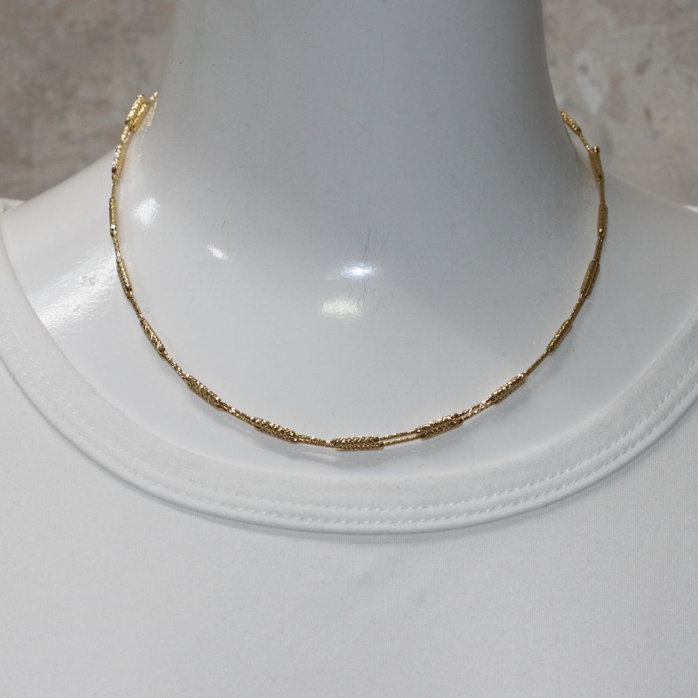 楽天市場】K18ムーンレイUベルトチョーカー巾約7.6mm磁気ネックレス