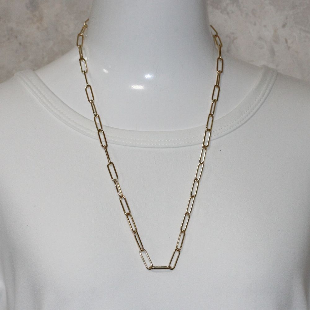 k18ペ-パ-クリップネックレス　クリップチェーン 135,000円