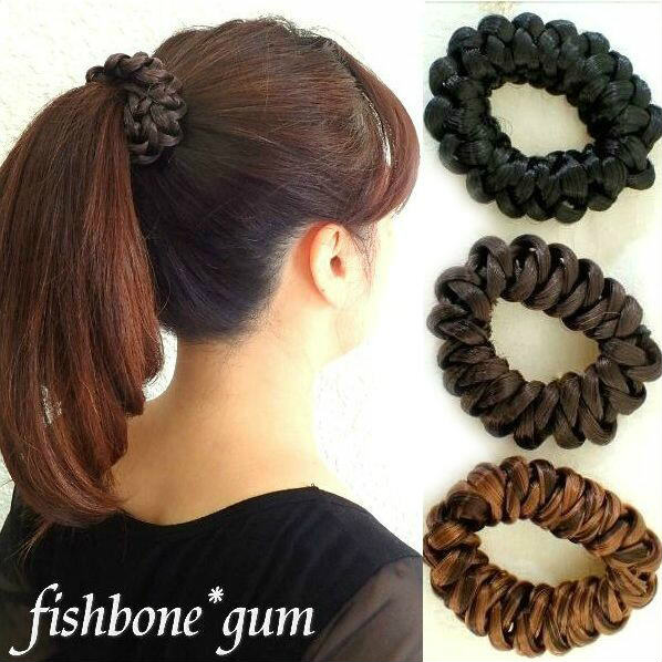 楽天市場 ウィッグ ポイントウィッグ 子供 大人用フィッシュボーンチックなファイバーウィッグゴム 2cm厚メール便対応商品 リンロンフワミー