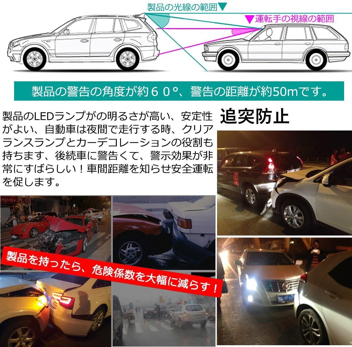 楽天市場 シャークフィン 装飾的なアンテナ 車載 車 警告灯 汎用 ソーラー充電式 防水 高感度 Ledシャークフィン 8led ハナトモshop
