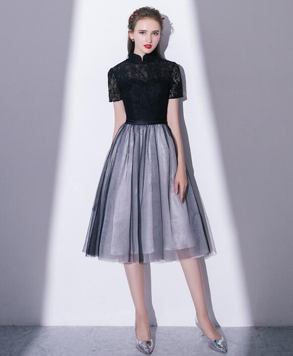 「上品感★新作★Aラインドレス」ロングドレス 演奏会ドレス パーティードレス ウェディングドレス 結婚式 二次会 花嫁ドレス 宴会 卒入式 同窓会 2次 イブニングドレス お呼ばれドレス セクシー ミドル丈ワンピース XS/S/M/L/XL/2XL 刺繍 レース付き 立ち襟