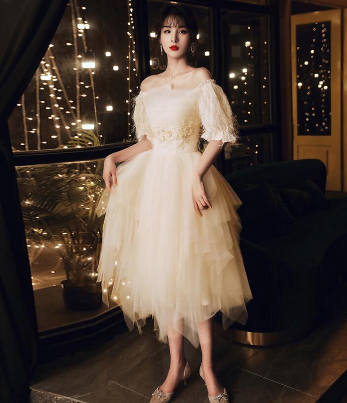 超可愛い パーティードレス イブニングドレス 披露宴 二次会 演奏会 ウエディングドレス 成人式 花嫁 着痩せ 結婚式 フォーマル ピアノ ロング丈 ドレス 送料無料 Xs S M L Xl 2xl 3xl編み上げ 半袖 花柄 チュールワンピース 高品質 代30代40代 ママ 2way 洋服 誕生日