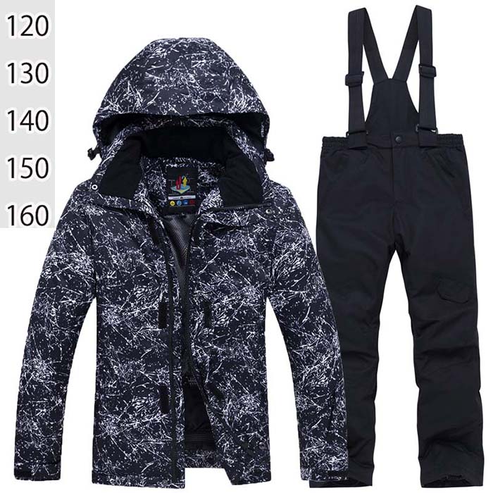 子供 キッズ スキーウェア 女の子 男の子 ジャケット パンツ 上下セット 防寒 防水 暖かい ノボウェア スキーウェア 大きいサイズ スノーボードウェア ボードウェア スノボーウェア 可愛い スノボ ウェア 韓国風|huayu店