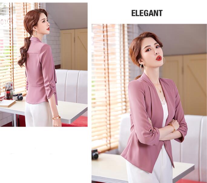 お呼ばれ テーラードジャケット セレモニースーツ 通勤 レディース 女性 カジュアル 結婚式 Ol 七五三 7分袖スーツ フォーマル