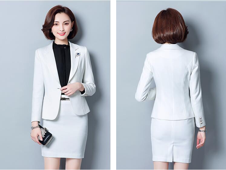 国内外の人気 着痩せ 秋春夏 スカートスーツ 制服 オフィス Ol 通勤 フォーマル ジャケット 長袖シャツ スカート ビジネススーツ 3点セット スーツ レディース 洗えるスーツ 送料無料 品質良い 代30代40代 白 ホワイト リクルートスーツ 母の日 春夏 新作 S M L Xl 2xl