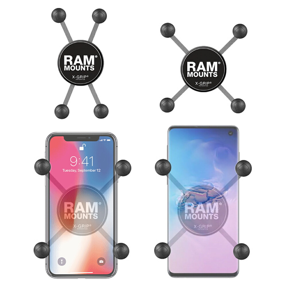 最高の品質の ラムマウント 標準サイズ Xグリップ RAM-HOL-UN7B テザー付 RAM MOUNTS iPhone 12 11 X XS XR  MAX 8 7 6 Pro アイフォン スマホ 対応 バイク 自転車 自動車 誕生日 秋 ハロウィン スポーツ modultech.pl