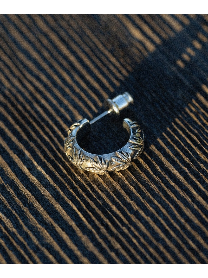 hufピアス PLANTLIFE HOOP PIERCE / HUF ハフ ピアス 片耳用（ピアス（片耳