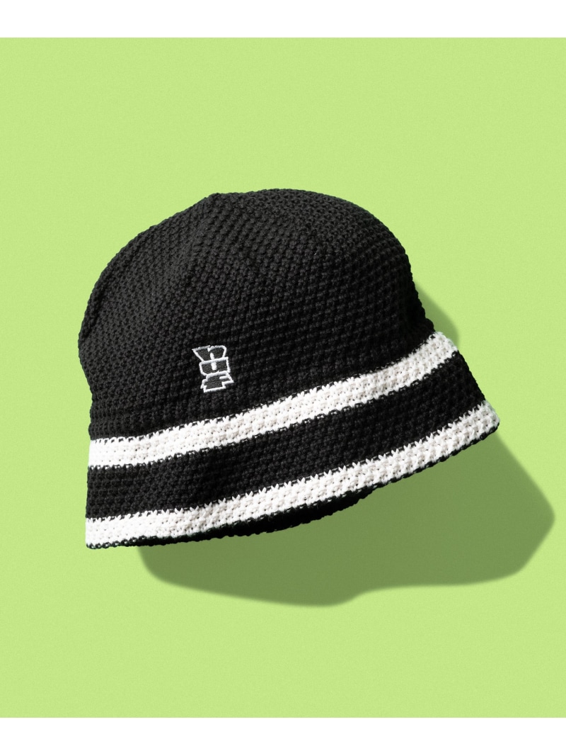 MEGABLAST KNIT BUCKET HAT / HUF ハフ ハット HUF ハフ 帽子 ハット ブラック パープル【送料無料】[ Fashion]
