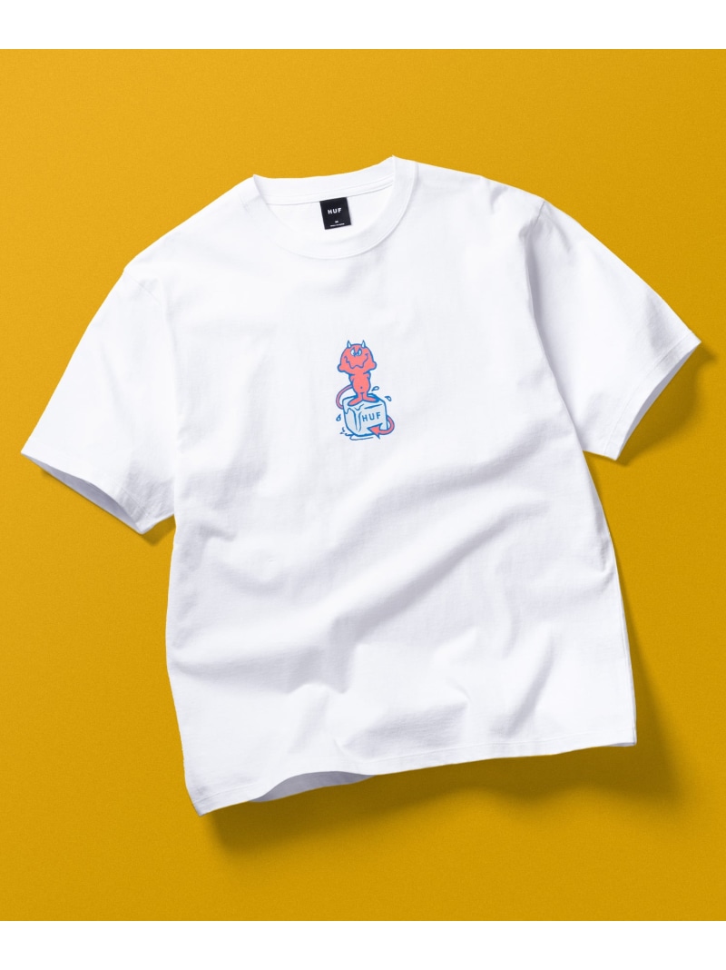 ◆HUF◆RIZZO 半袖 Tシャツ 2color 送料込 楽天市場】HUF ハフ RIZZO TEE キューピー プリントTシャツ