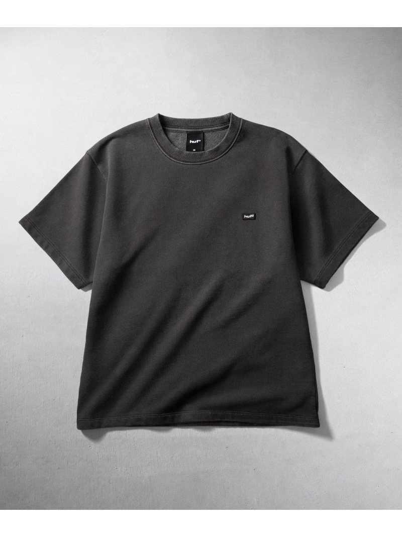 HUF eightynine WASHED FLEECE TEE / HUF Tシャツ HUF ハフ トップス カットソー・Tシャツ グリーン グレー パープル ブラック【送料無料】[ Fashion]