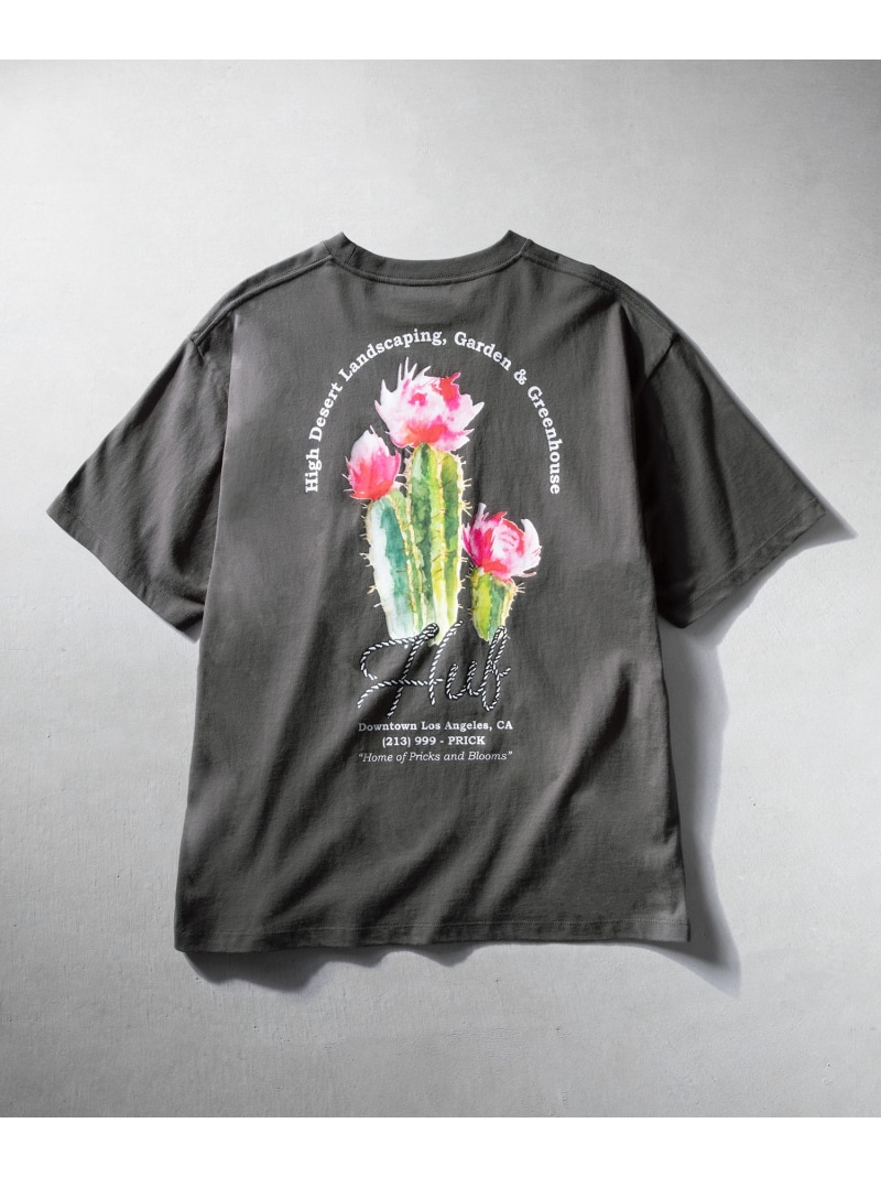 DESERT ROSE TEE / HUF ハフ Tシャツ HUF ハフ トップス カットソー・Tシャツ グレー ホワイト イエロー【送料無料】[ Fashion]
