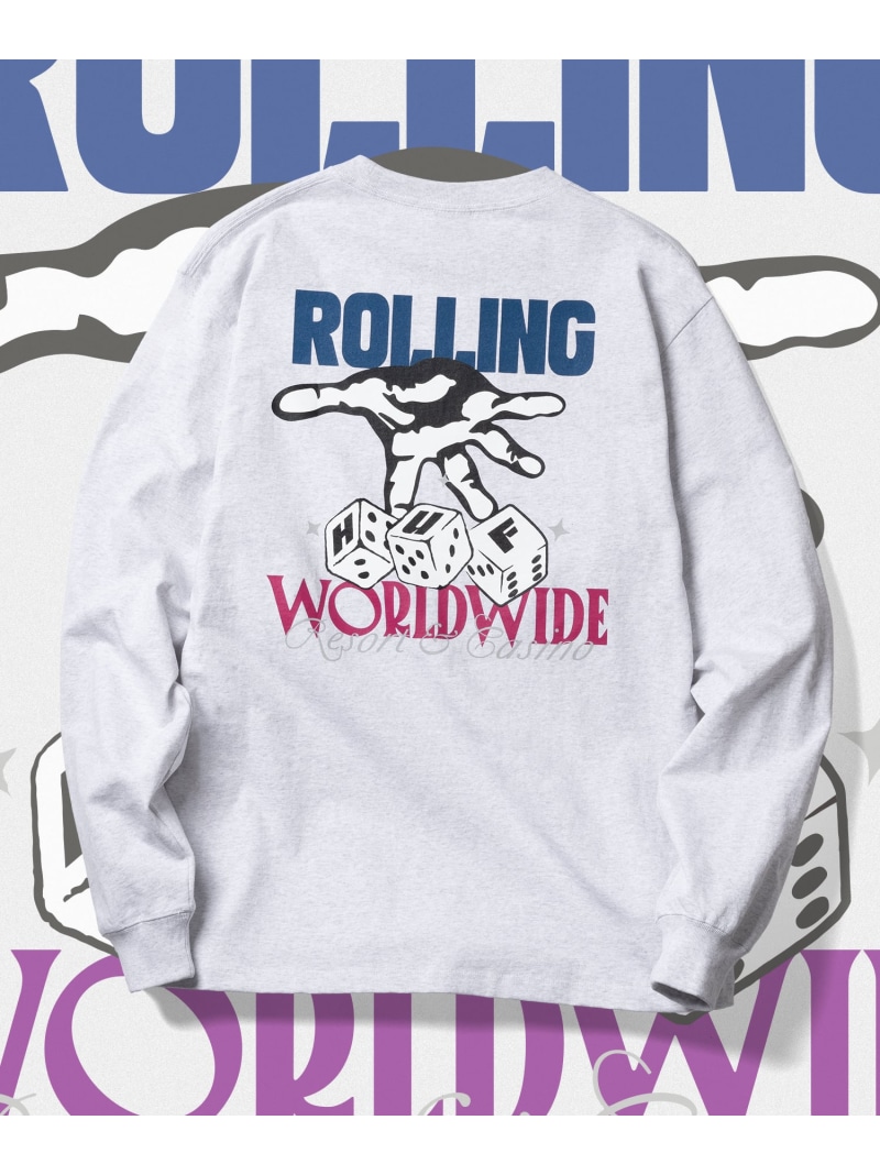 【人気コラボ】 HUF FR2★ ロンt ビックロゴ　白　XL 人気コラボ】 HUF FR2☆ ロンt ビックロゴ 白 XL