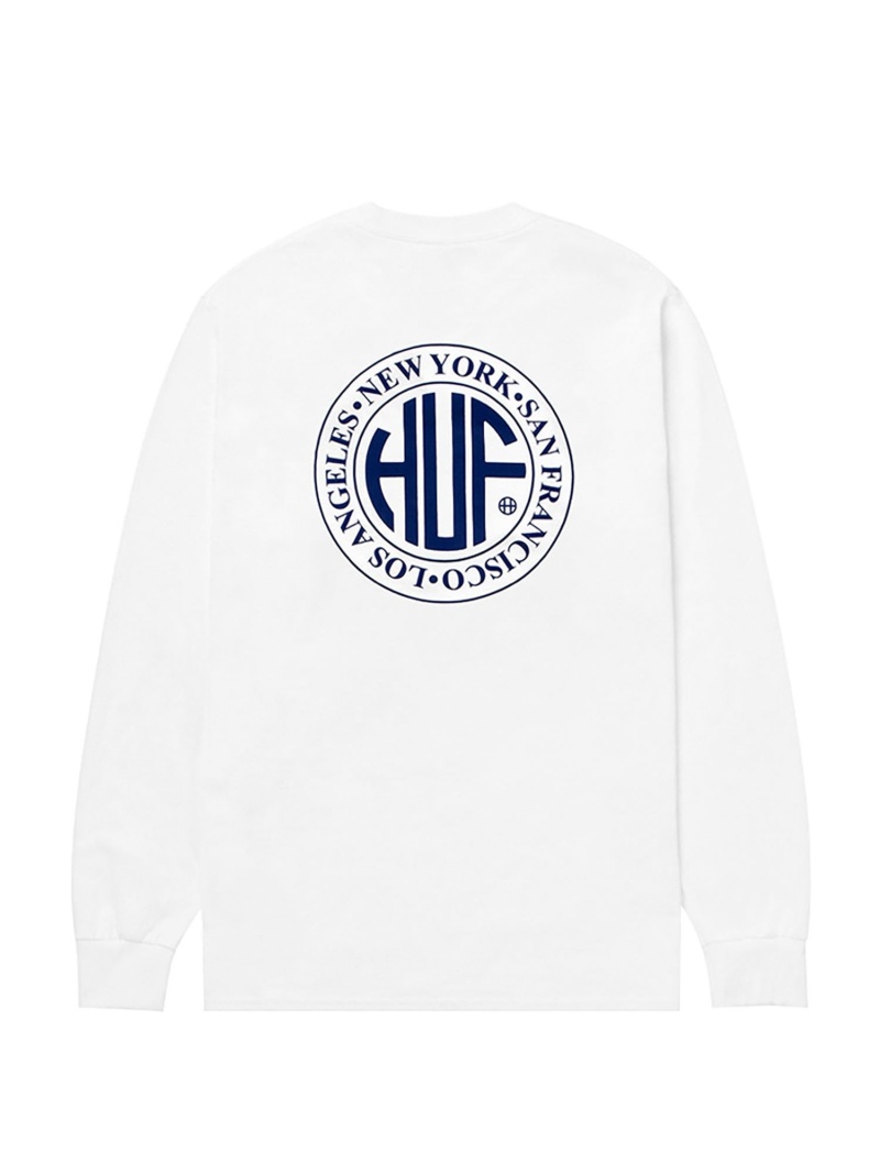 楽天市場】REGIONAL L/S TEE ハフ ロングスリーブTシャツ ロンT HUF