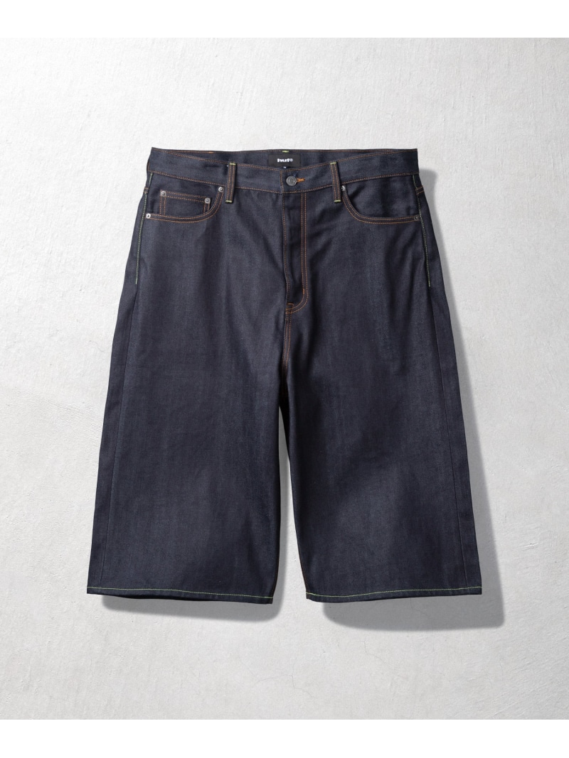 EXPRESSION DENIM BAGGY SHORT / HUF さる股引き HUF ハフ ズボン下 余分の物のズボン下【貨物輸送無料】[ Fashion]