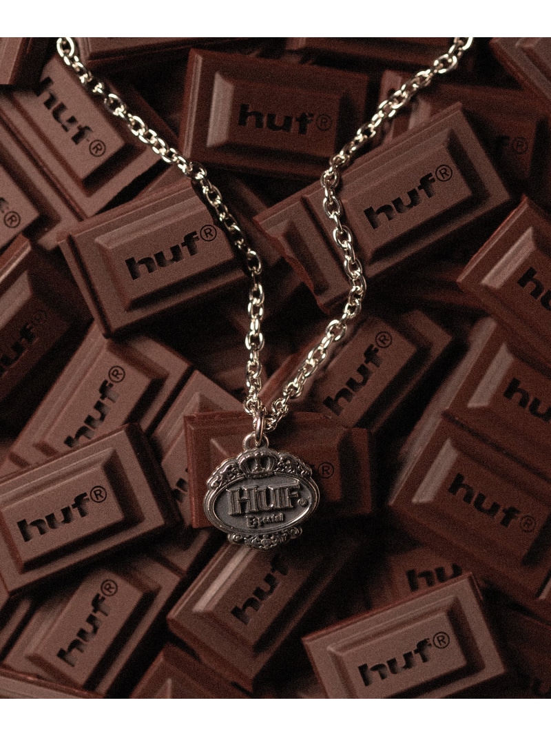 国内配送★HUF★REGIONALネックレス BOX付 ギフトにも◎ 国内配送☆HUF☆REGIONALネックレス BOX付 ギフトにも◎ (HUF