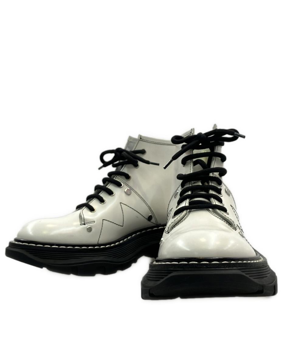 ●alexander mcqueen レースアップブーツ Alexander McQueen ALEXANDER McQUEEN アレキサンダーマックイーン