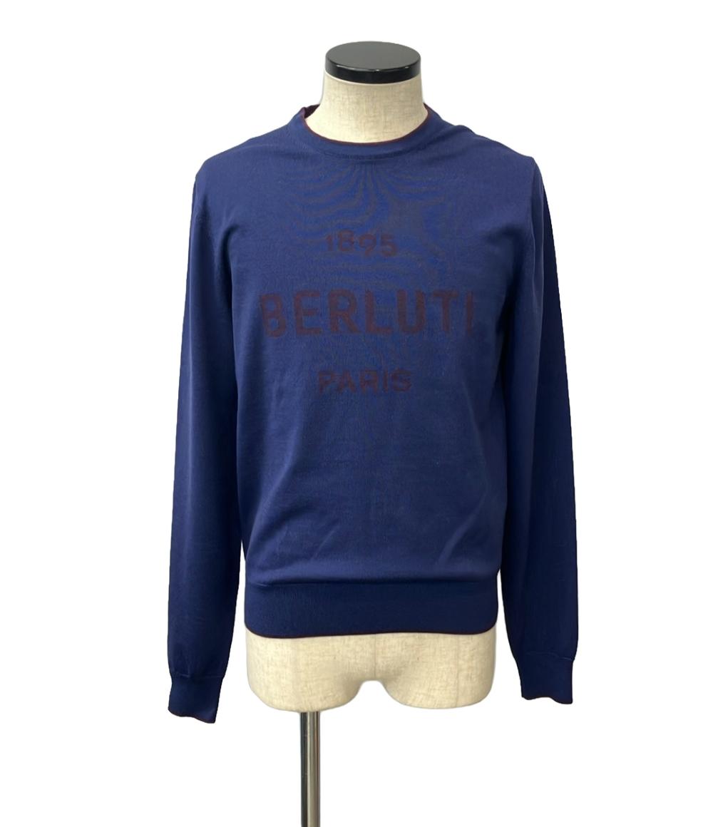 BERLUTI 手書き風文字 グレー セーター XL 楽天市場】【完売】ベルルッティ BERLUTI メンズ トップス