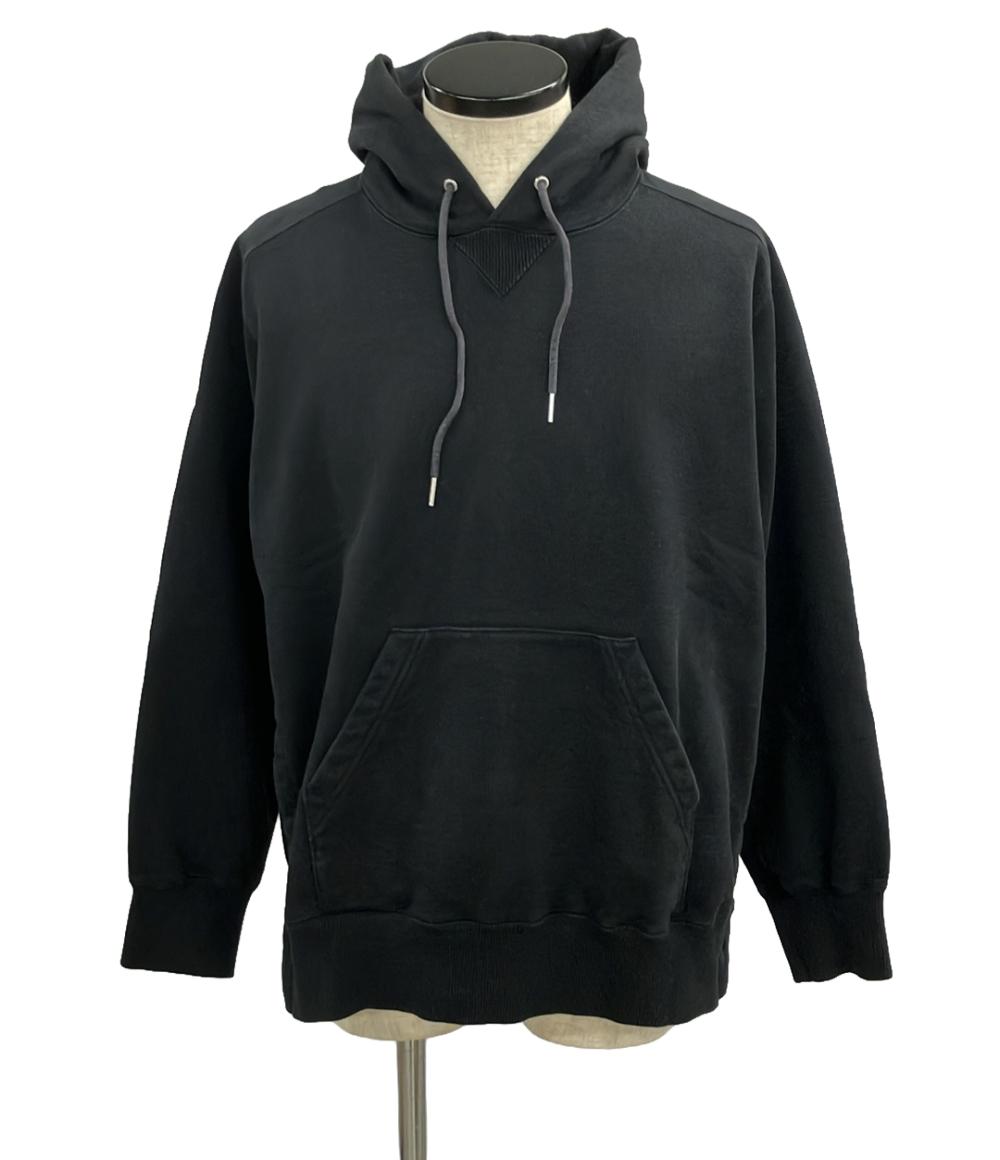 sacai アインシュタイン プリント パーカー 黒 Sacai Einstein slogan Hoodie サカイ アインシュタイン スローガン