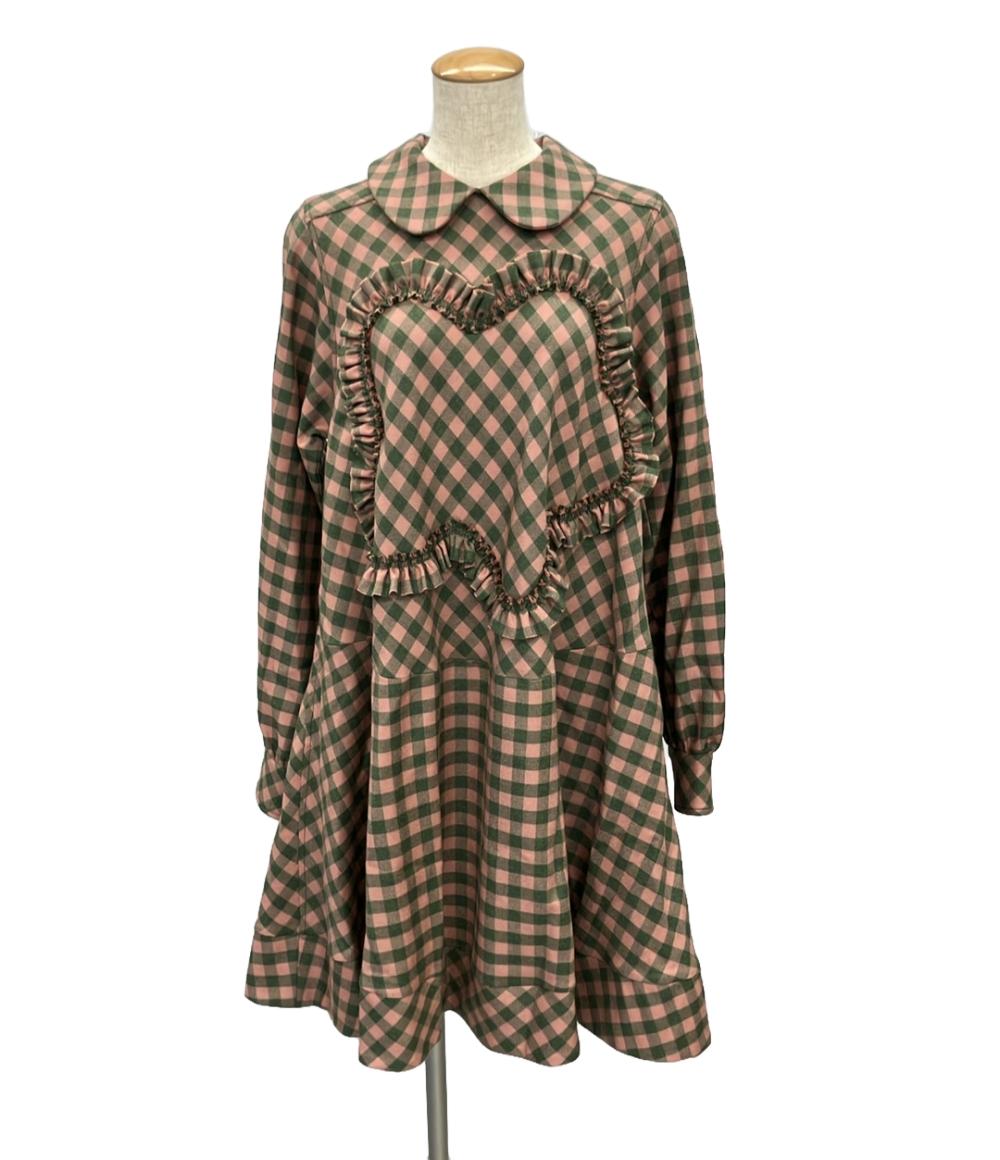 楽天市場】【中古】 KENZO ワンピース ノースリーブ 総柄 チェック柄