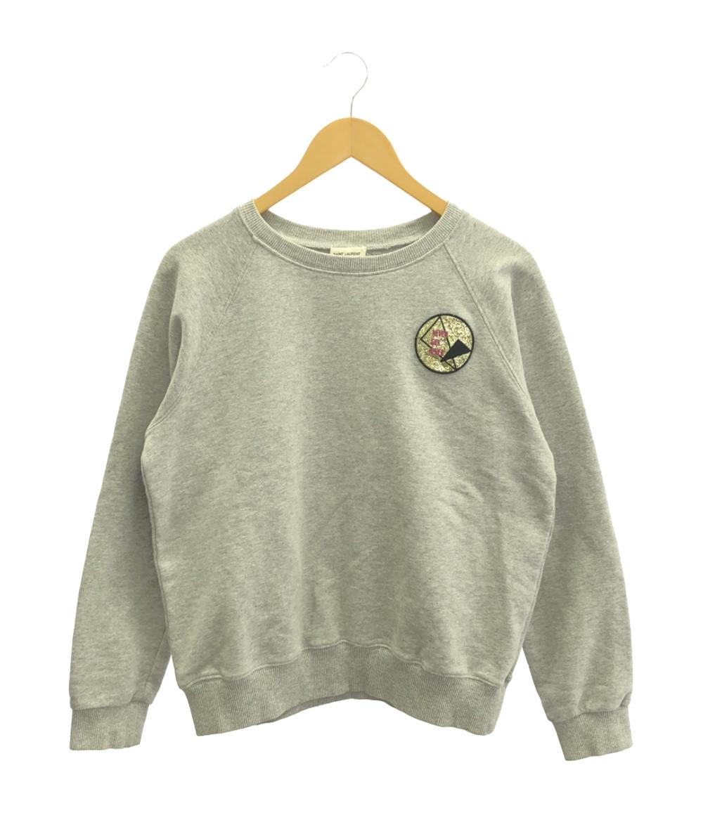 【7%OFFクーポン&500円OFFクーポン18日23:59迄】【中古】 サンローラン 長袖スウェット レディース SIZE M (M) SAINT LAURENT