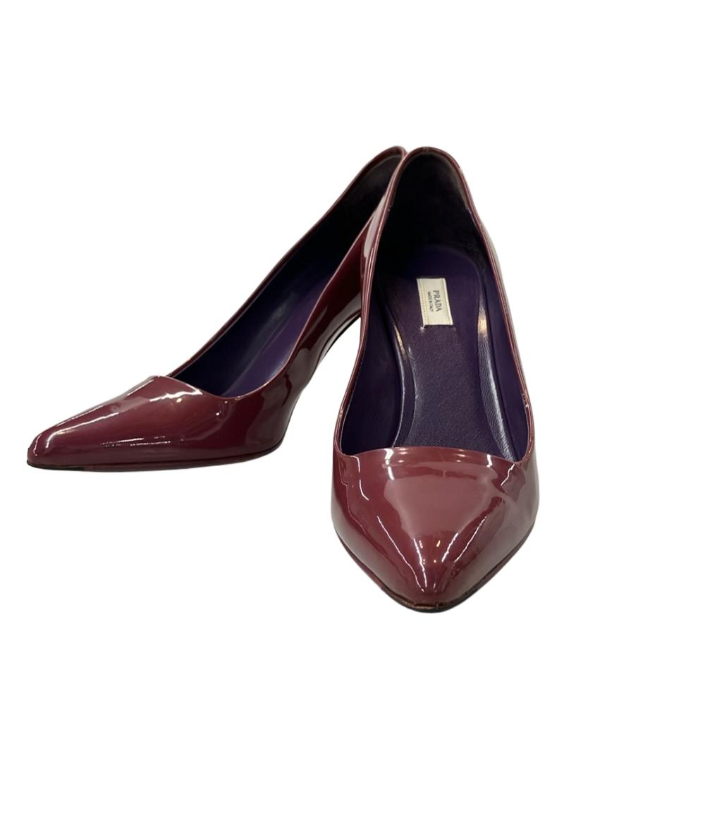 楽天市場】【中古】PRADA12AW バイカラーラバーソールパンプス