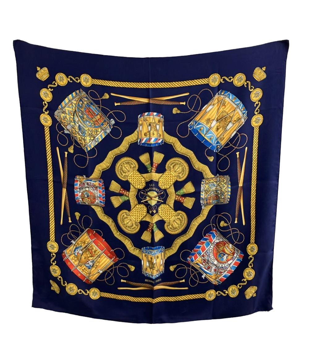 楽天市場】【中古】HERMES カレ90 トランペットを奏でる騎士 シルク