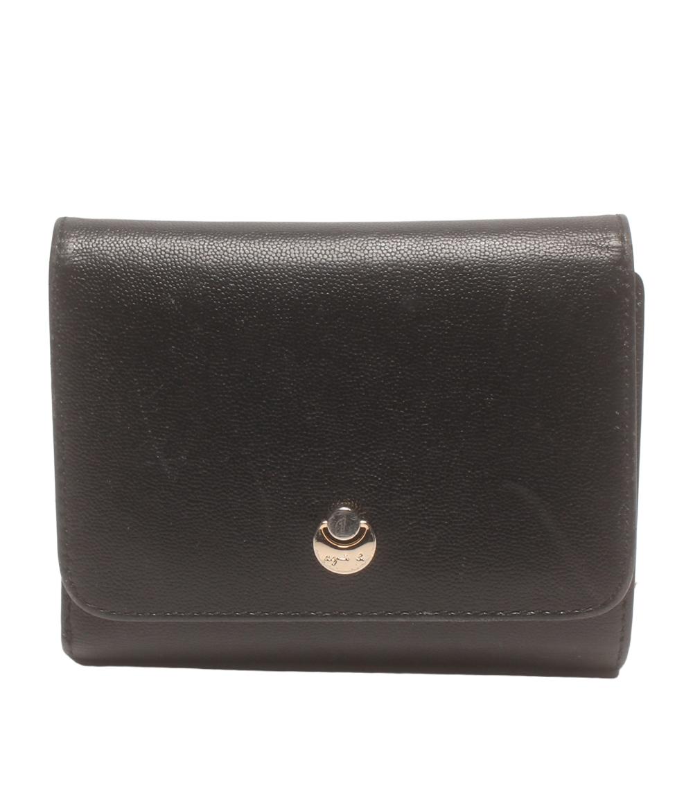 バイカラー♪【国内発送★agnesb】MW02M-01 三つ折り財布 バイカラー♪【国内発送☆agnesb】MW02M-01 三つ折り財布 (Agnes