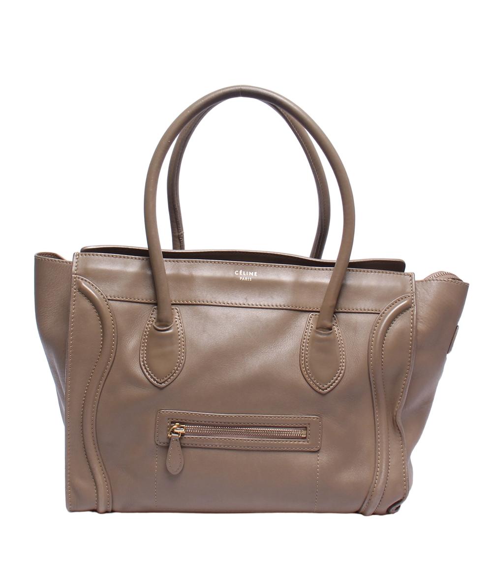 美品　CELINE　ヴィンテージ　ベージュ トートバッグ キャンバス/レザー CELINE - セリーヌ CELINE トートバッグ キャンバス/レザー