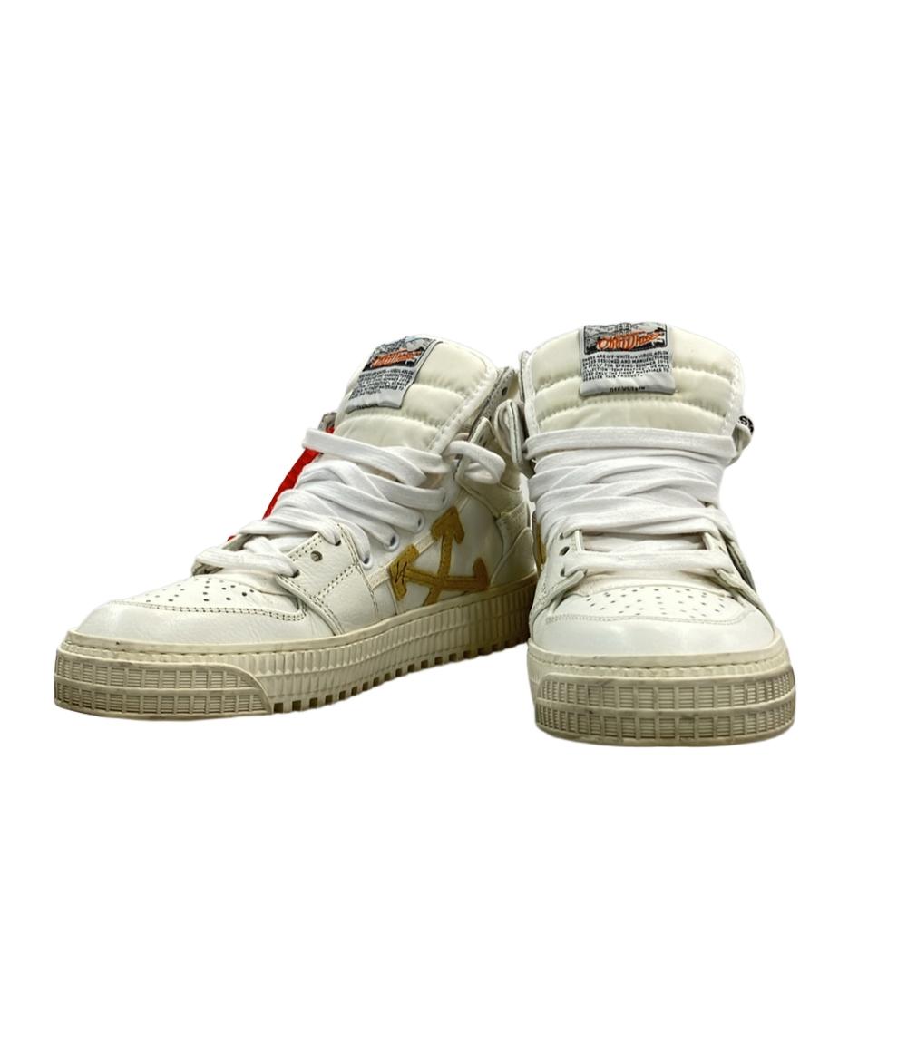 【中古】 オフホワイト ハイカットスニーカー レディース SIZE 36 (M) OFF-WHITE