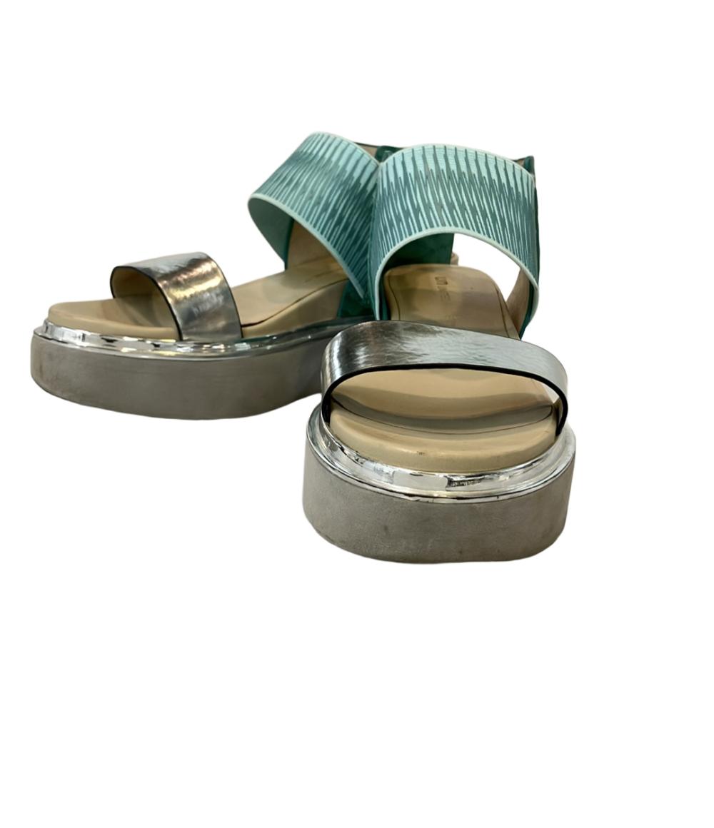 UNITED NUDE 水色 クロスストラップ サンダル UNITED NUDE 水色 クロスストラップ サンダル