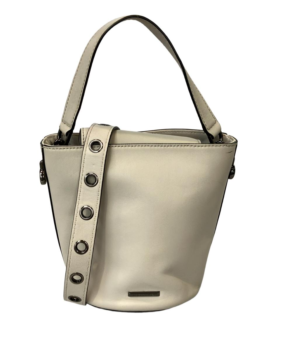 【美品】レベッカミンコフ　ショルダーバッグ　ハンド　バッグ　2way ベージュ 楽天市場】【未使用品】【バッグ】REBECCA MINKOFF レベッカ