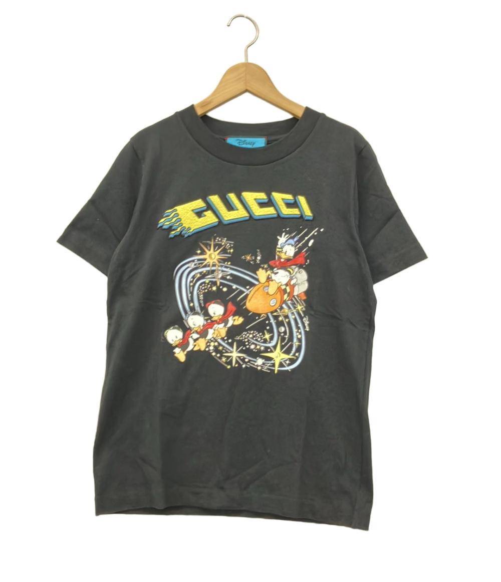 グッチ　ディズニー　Tシャツ GUCCI 良品 グッチ ディズニーコラボ ミッキー ロゴプリント