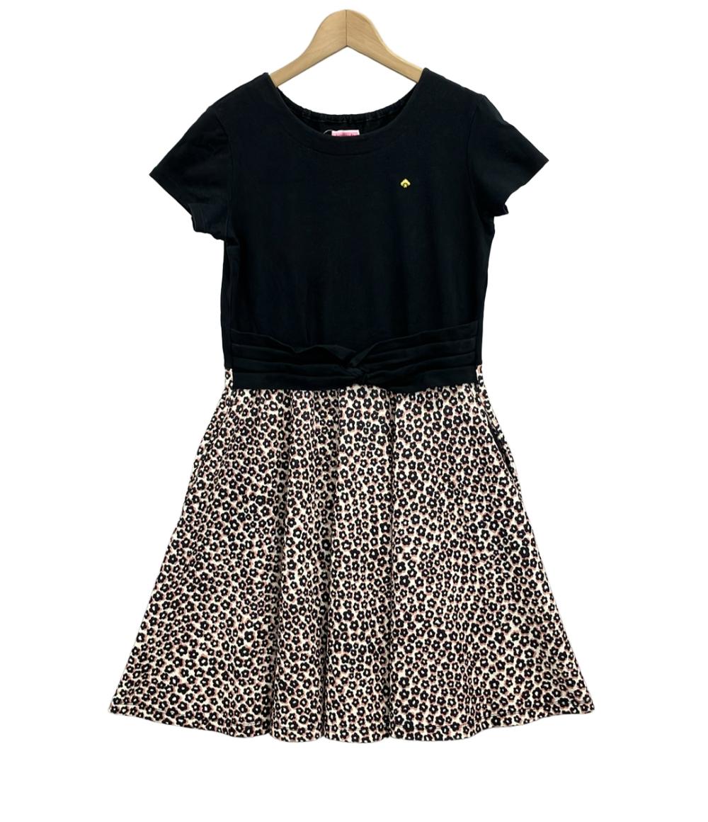 p*n様 kate spade 黒 半袖ワンピース 160 楽天市場】【中古】 ケイトスペード 子供服 ショルダーバッグ柄