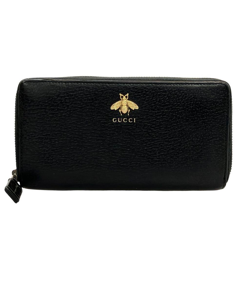 楽天市場】【中古】GUCCI ラウンドファスナー 長財布 ロゴ