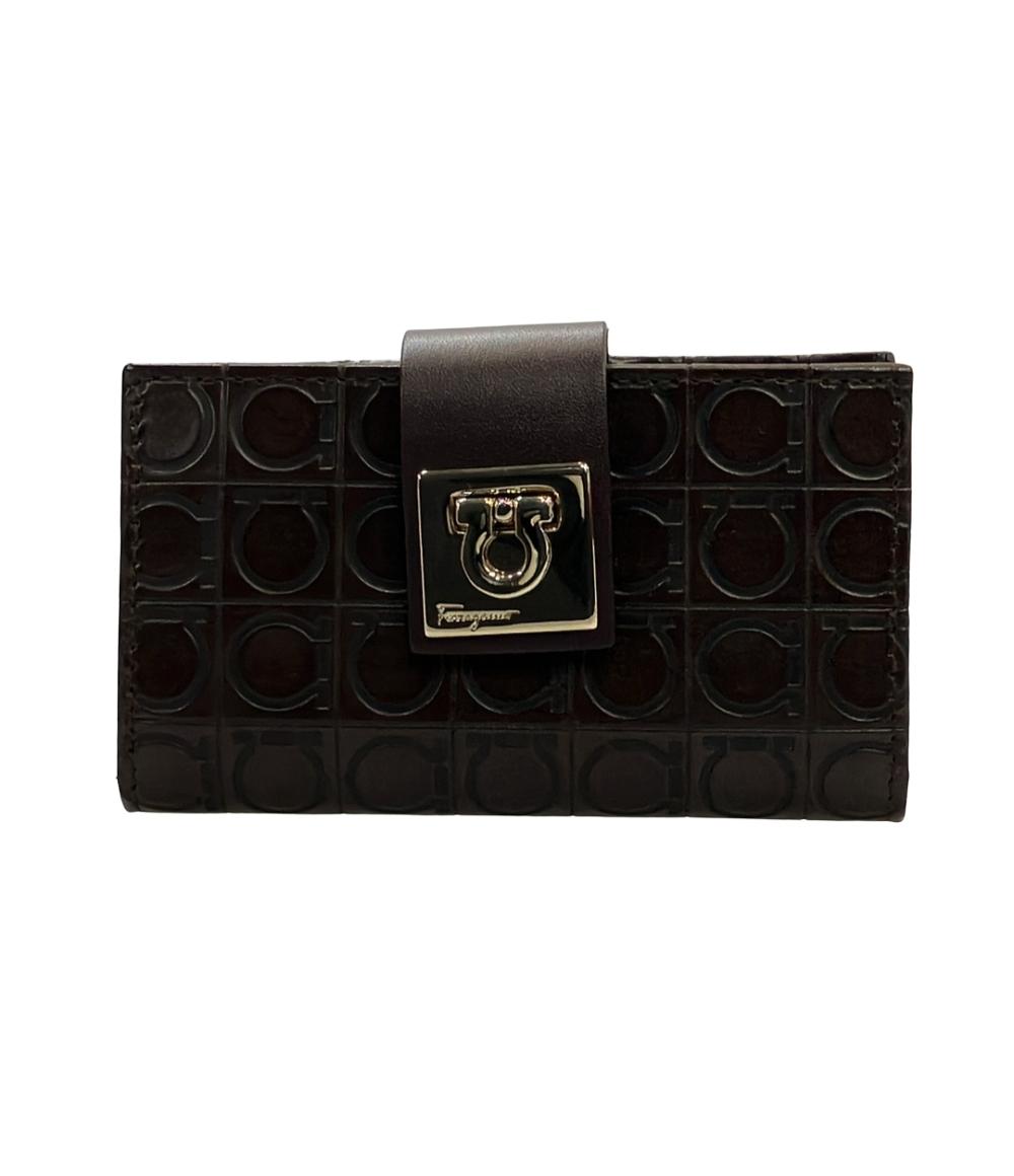 【美品】Ferragamo　フェラガモ　キーケース　６連　本革 楽天市場】ferragamo／フェラガモ 6連キーケースの通販