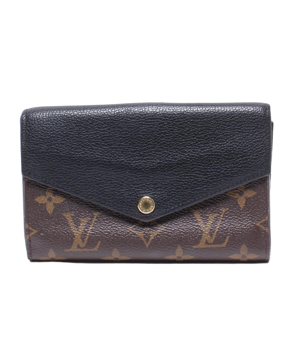 ルイ・ヴィトン　ダブルホック折り財布 LOUIS VUITTON ルイヴィトン Wホック財布 廃盤レア レディース
