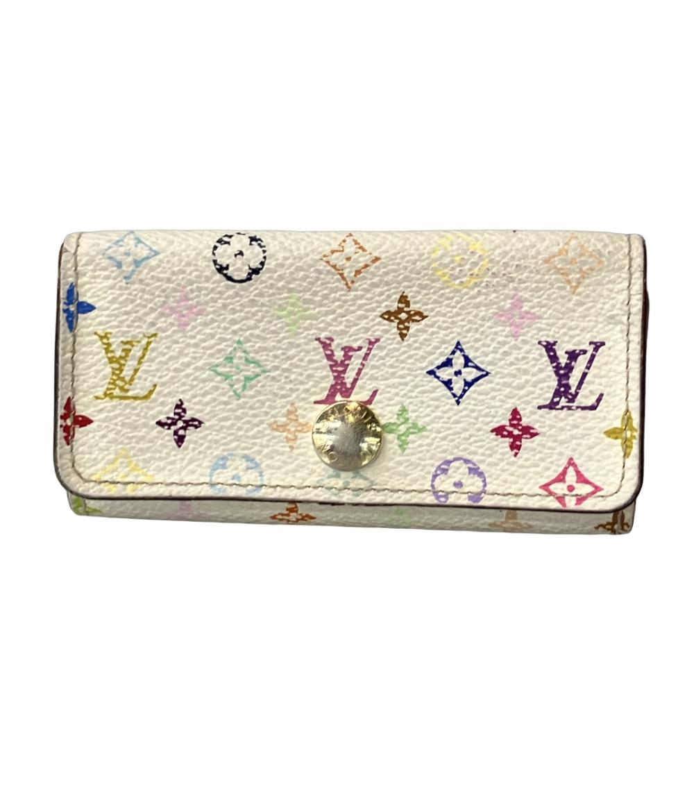 【極美品】ルイヴィトン ヴェルニ ミュルティクレ4 キーケース ルイヴィトン キーケース LOUIS VUITTON 破格本物 ヴェルニ
