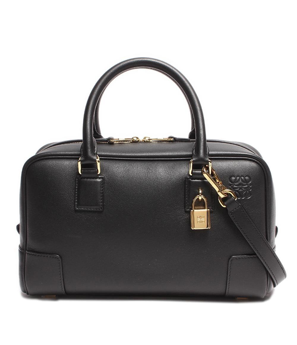 ロエベ パセオバッグ スモール シャイニーナパカーフ ブラック LOEWE - □未使用□ ロエベ パセオバッグ スモール 2WAY ハンド