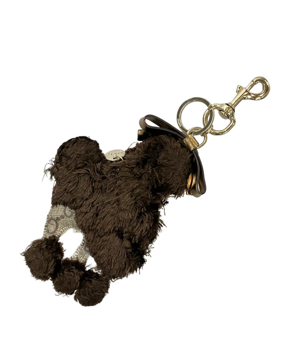 GUCCI犬型 GGパターン キーホルダー GUCCI 犬型キーホルダー - メルカリ