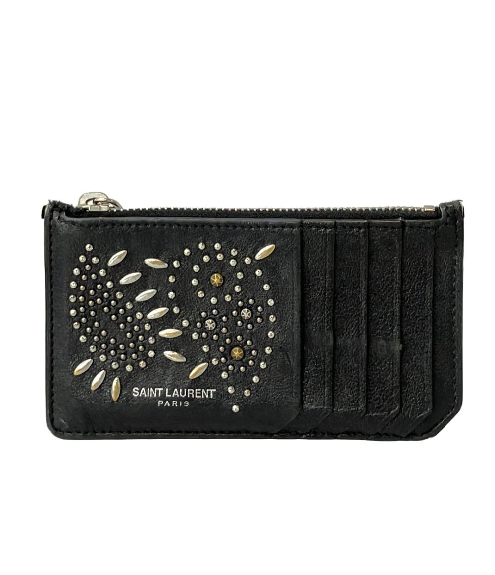 ✨未使用 YSL サンローラン コインケース✨ラウンドジップ 黒 レザー 楽天市場】サンローラン SAINT LAURENT コインケース レザー